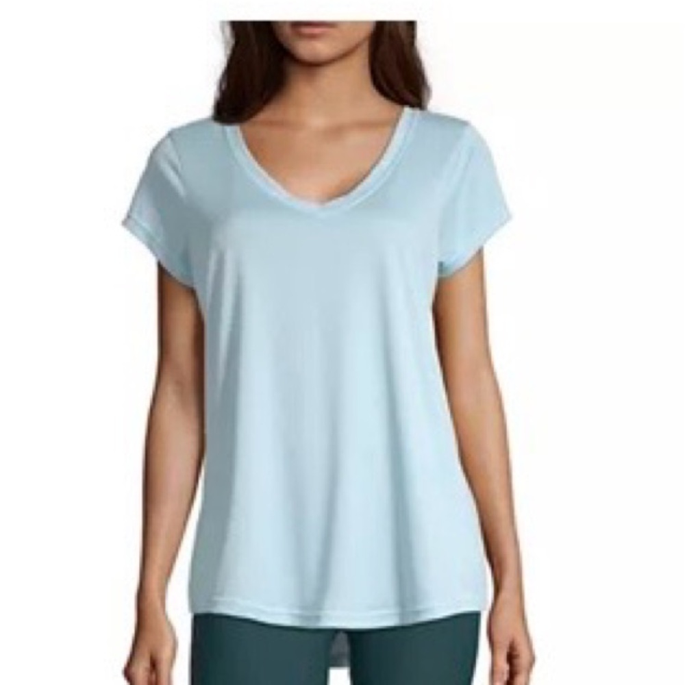 Xersion V-Neck Short quick dry performance Tee